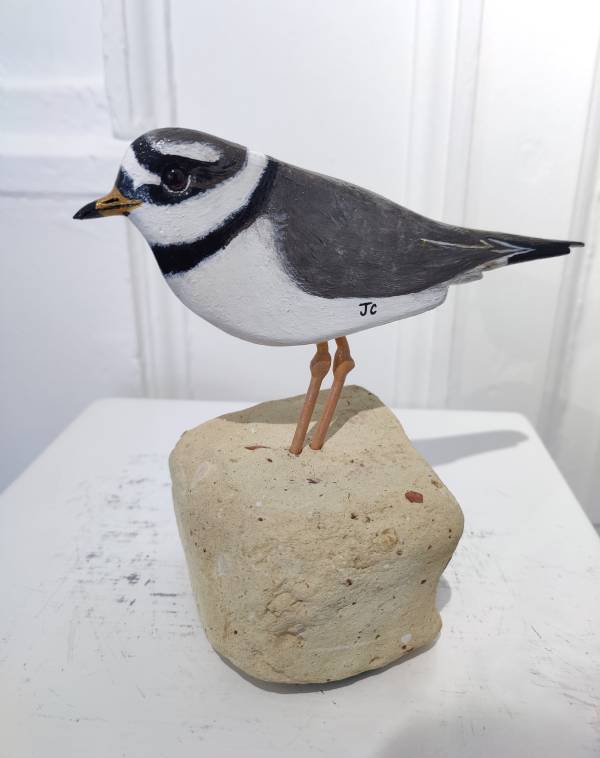 - a , wood Sculpture by John Comley, measuring 20 x 20 cm (H x W) £160